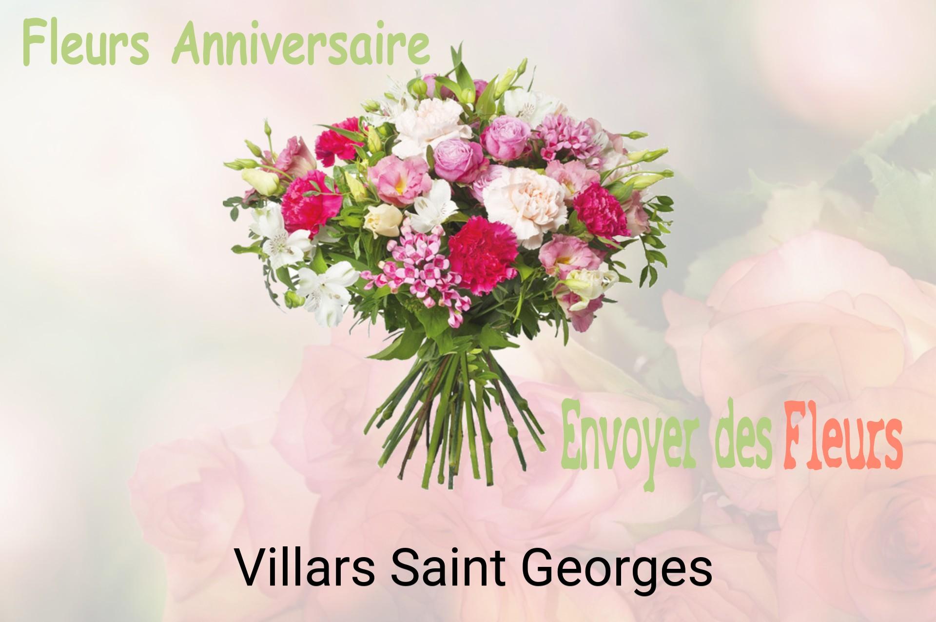 Bouquet de fleurs d’anniversaire livré à Villars-Saint-Georges