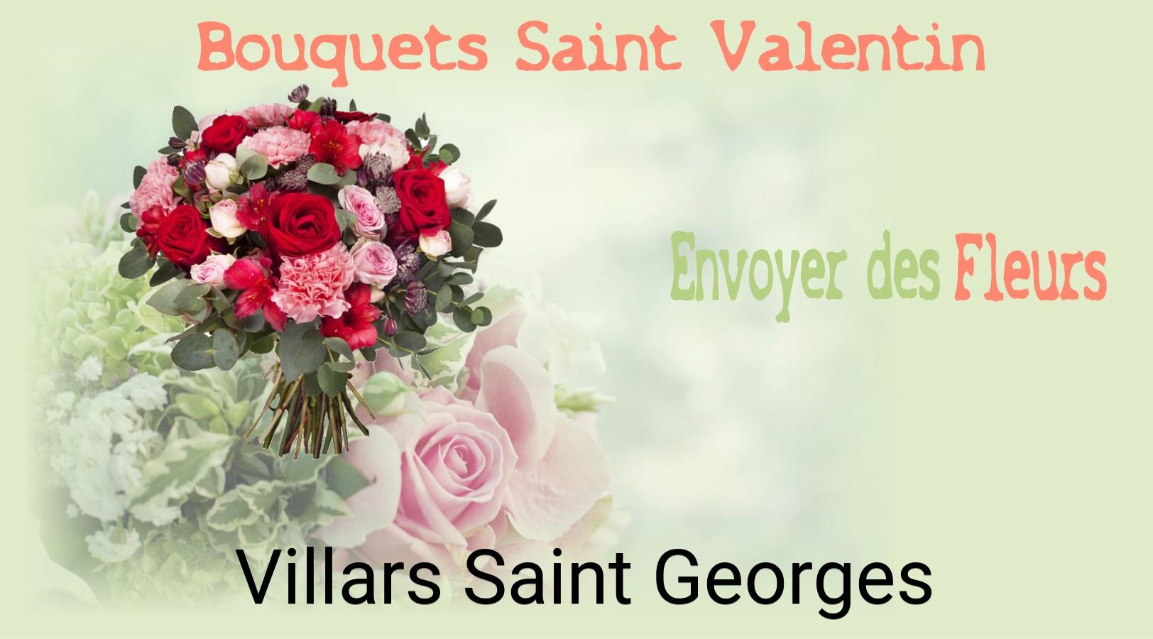Roses de Saint-Valentin livrées à Villars-Saint-Georges
